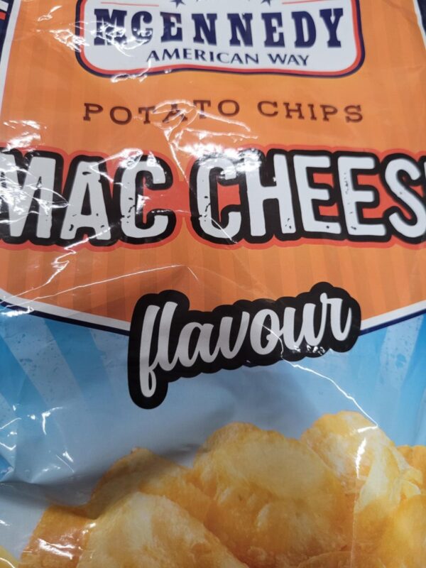 Spicy Mac Cheese Crisps