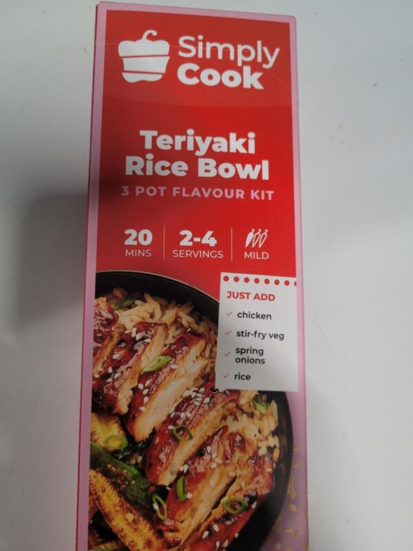 Teriyaki Rice Bowl 3 Pot Flavour Kit