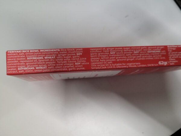 Teriyaki Rice Bowl 3 Pot Flavour Kit - Image 2