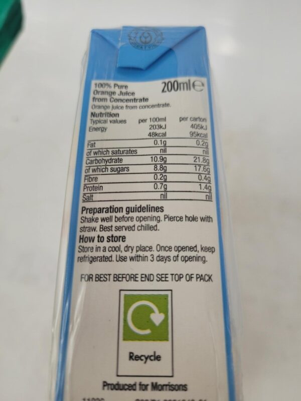 Orange Juice Cartons - Image 2