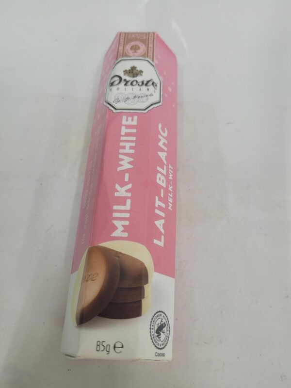 Half Milk Half White Chocolate Droste Pastilles