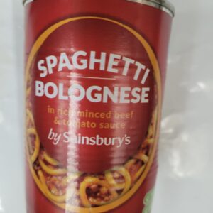 Spaghetti Bolognese Tin