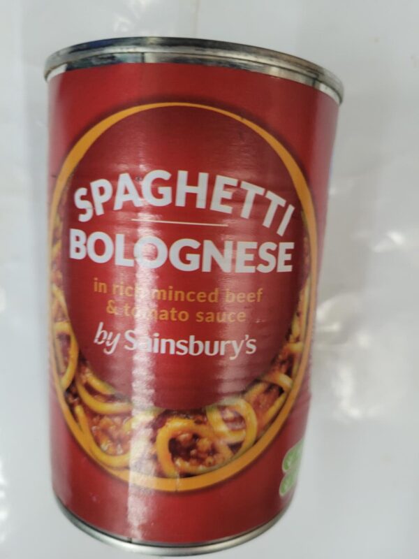 Spaghetti Bolognese Tin