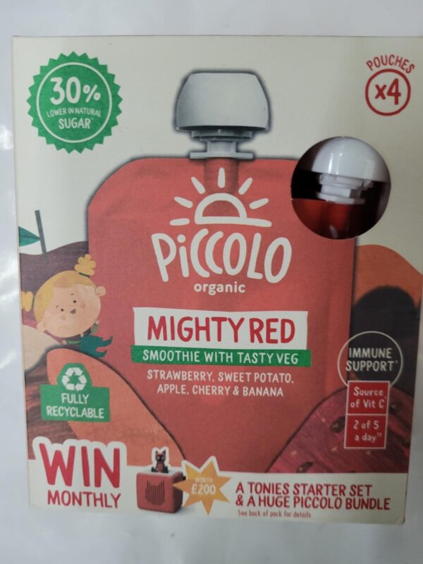 Mighty Red Smoothie Pouches