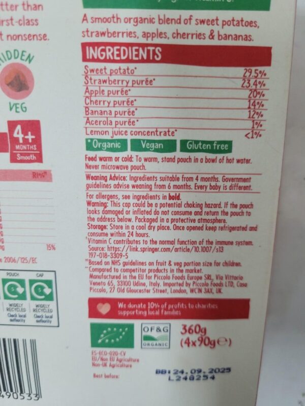 Mighty Red Smoothie Pouches - Image 2