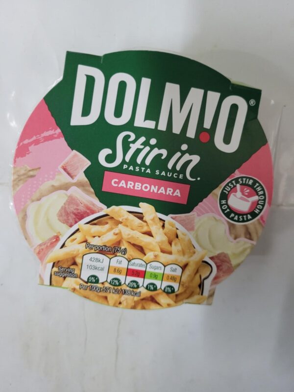 Stir In Carbonara Sauce