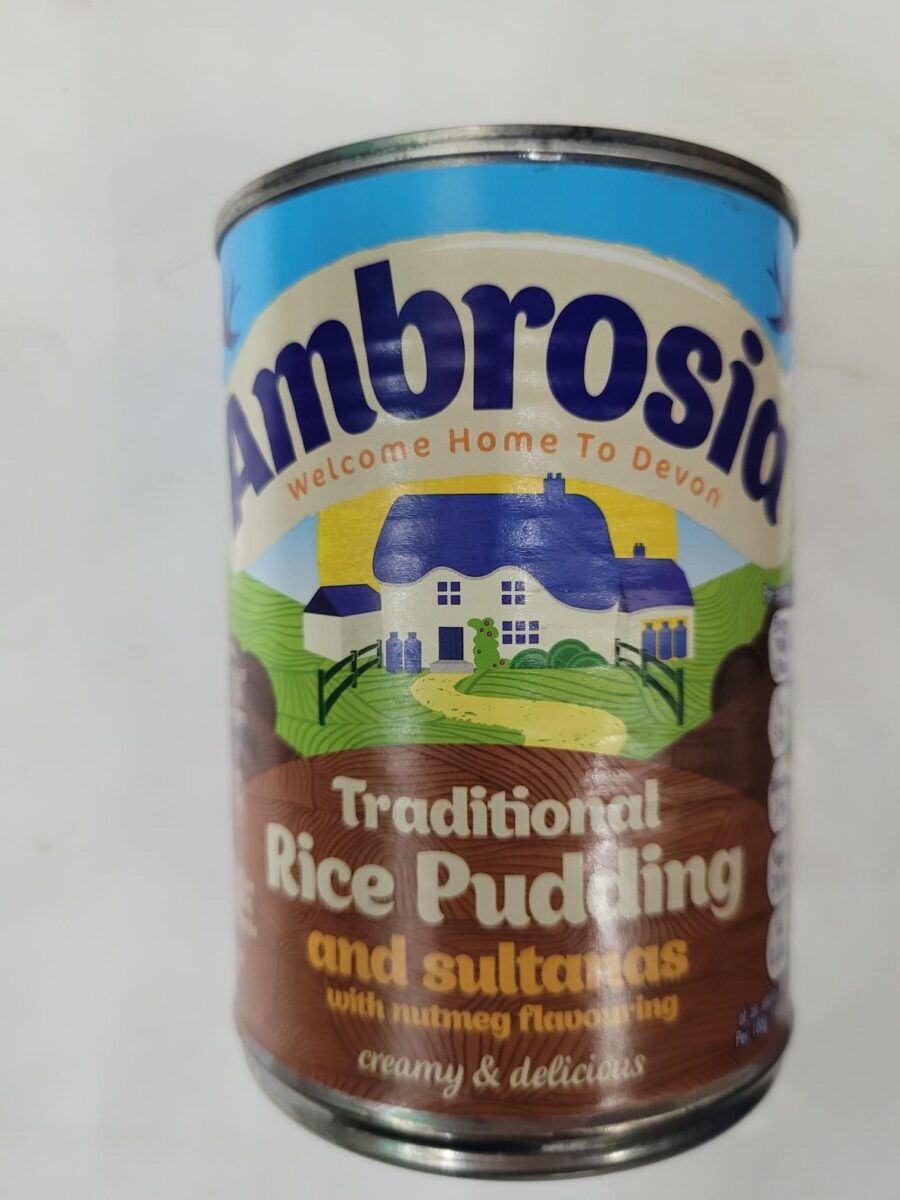 Sentra Rice Pudding Rice Pudding with Sultanas – Fed Up Cafe Shop