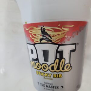 Sticky Rib Pot Noodle