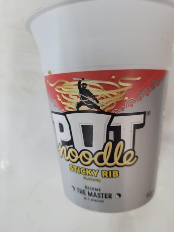 Sticky Rib Pot Noodle