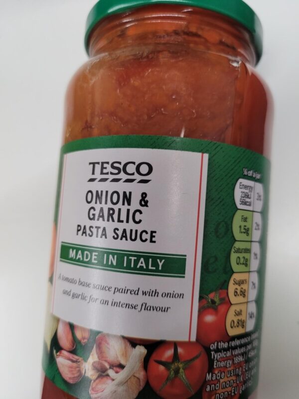 Onion & Garlic Pasta Sauce