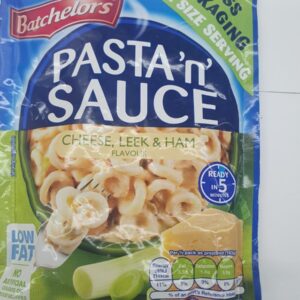 Cheese Leek and Ham Pasta