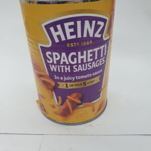 Spaghetti with sausages