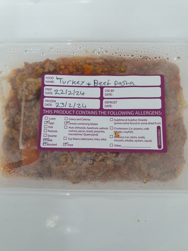 Turkey and Beef Pasta