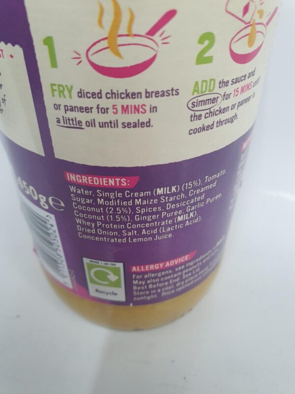 Korma Cooking Sauce - Image 2