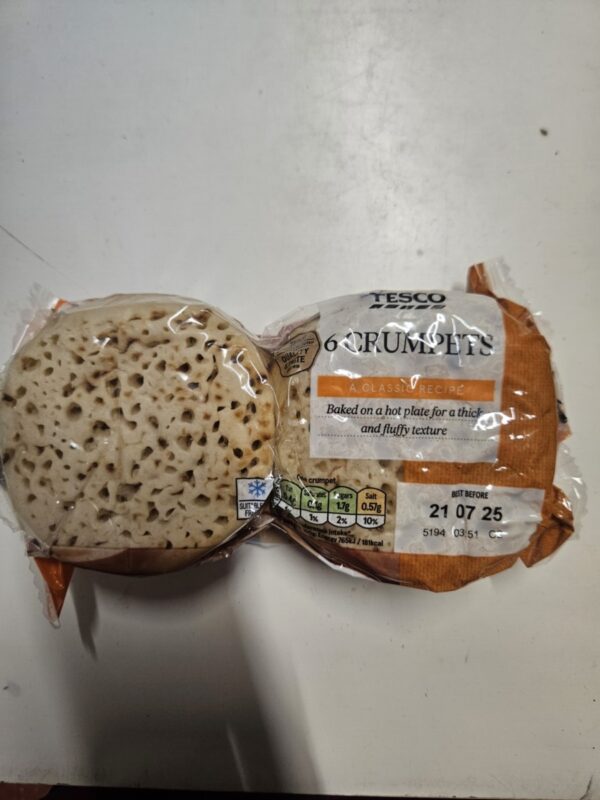 Crumpets x6