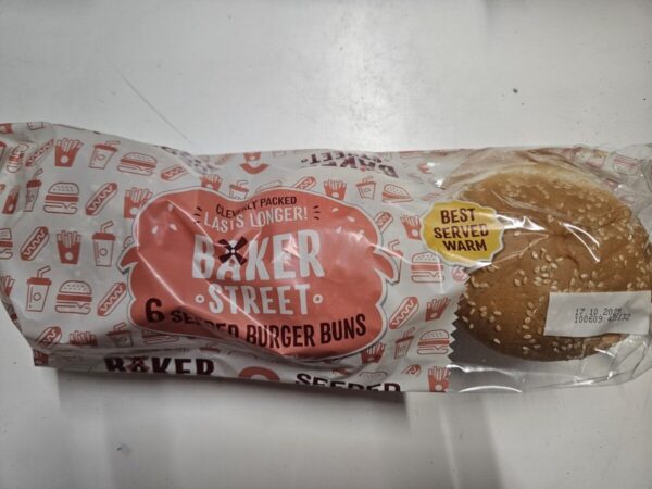 Seeded Burger Buns x6