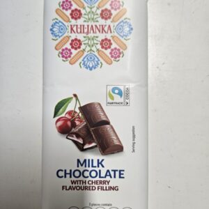 Milk Chocolate with Cherry Filling