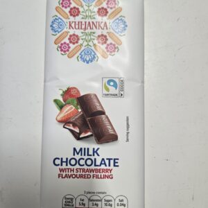 Milk Chocolate with Strawberry Filling