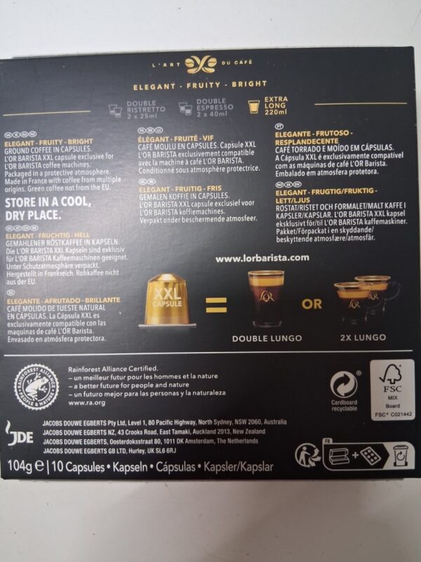 Lor Barista Coffee Pods - Image 2