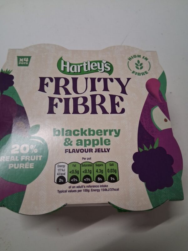 Fruity Fibre Blackberry and Apple Jelly