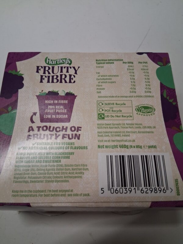 Fruity Fibre Blackberry and Apple Jelly - Image 2