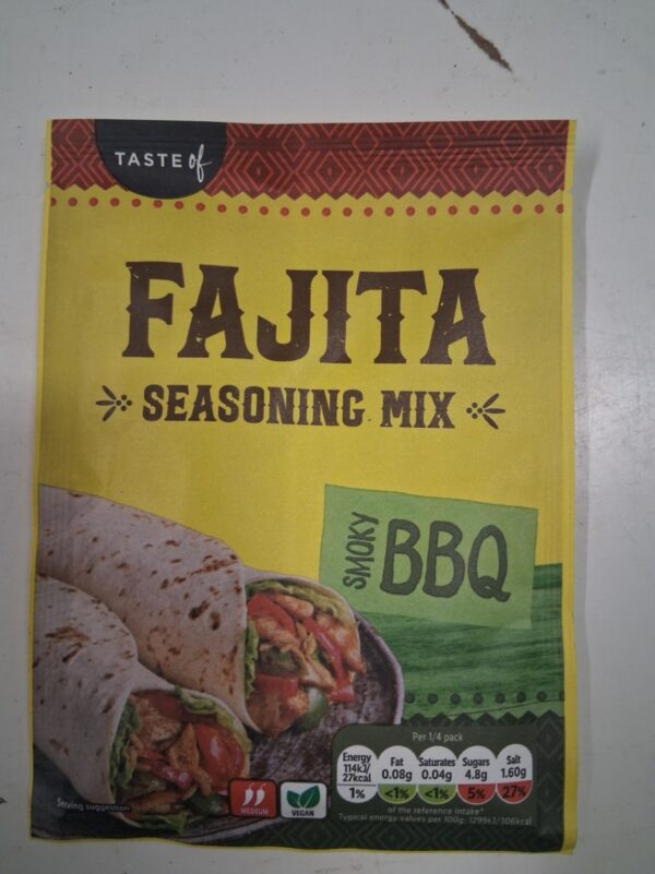 Smoky BBQ Fajita Seasoning Mix