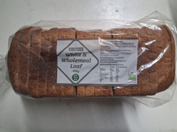 White and Wholemeal Loaf
