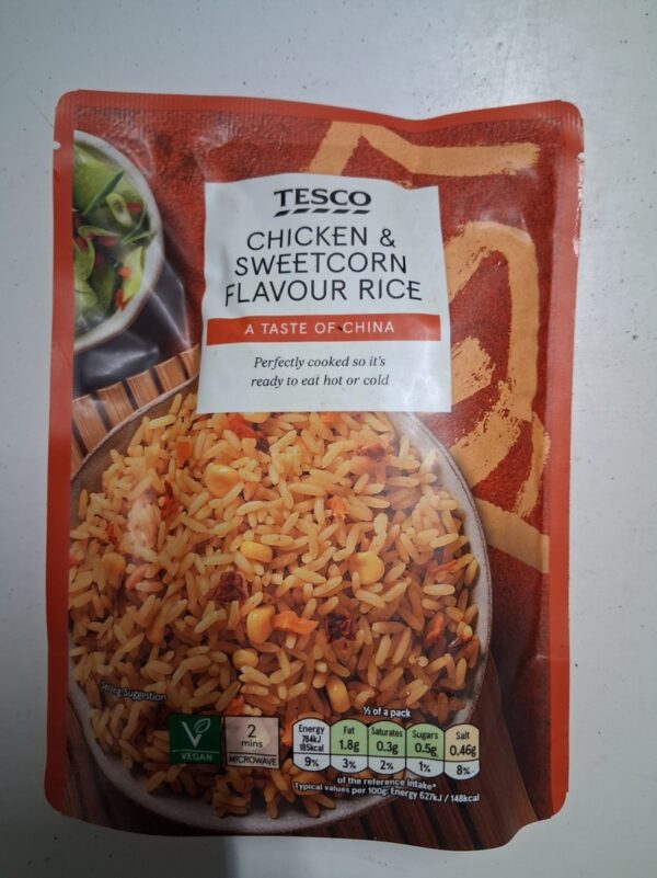Chicken and Sweetcorn Flavour Rice