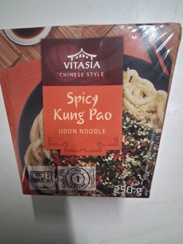 Spicy Kung Pao Udon Noodles