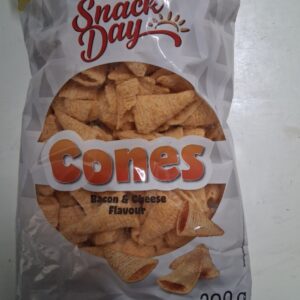 Bacon and Cheese Flavour Cones