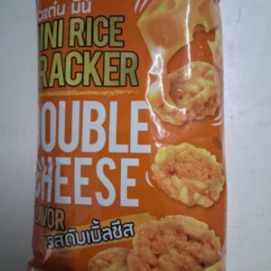 Double Cheese Rice Crackers