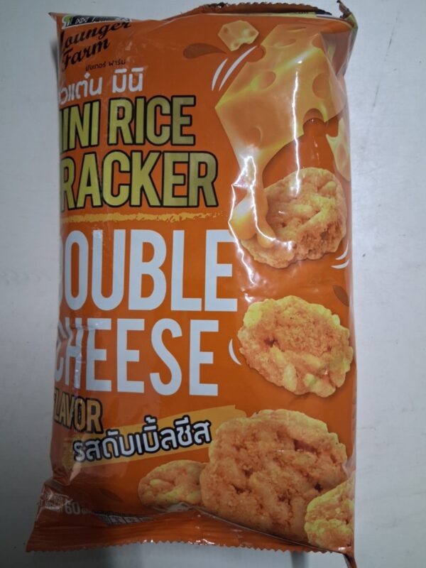 Double Cheese Rice Crackers