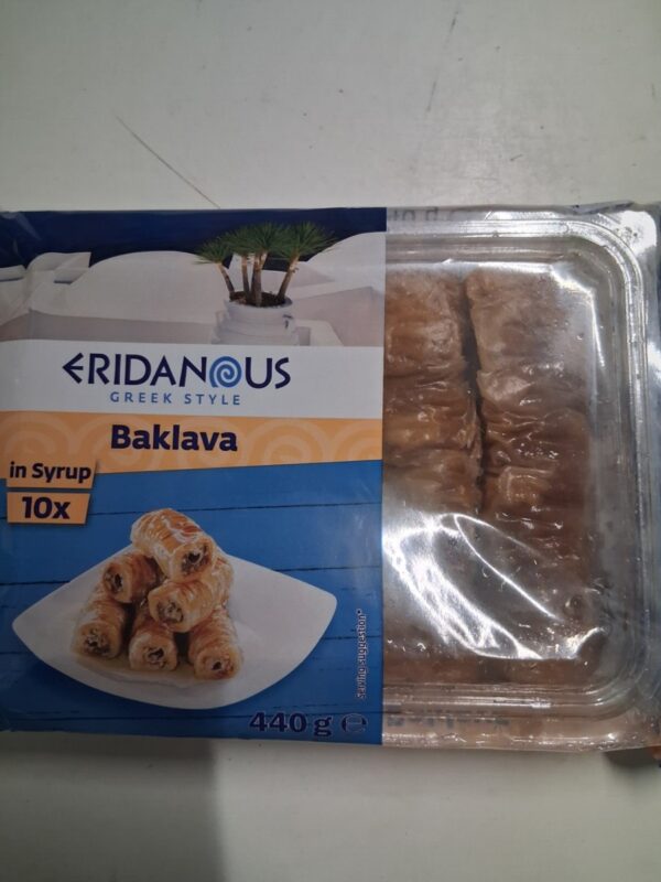 Baklava in Syrup