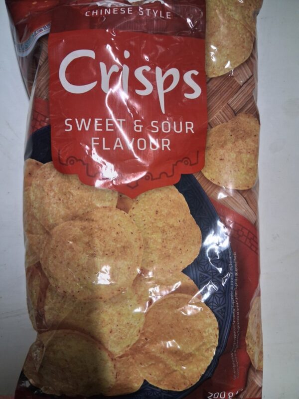 Sweet and Sour Flavour Crisps