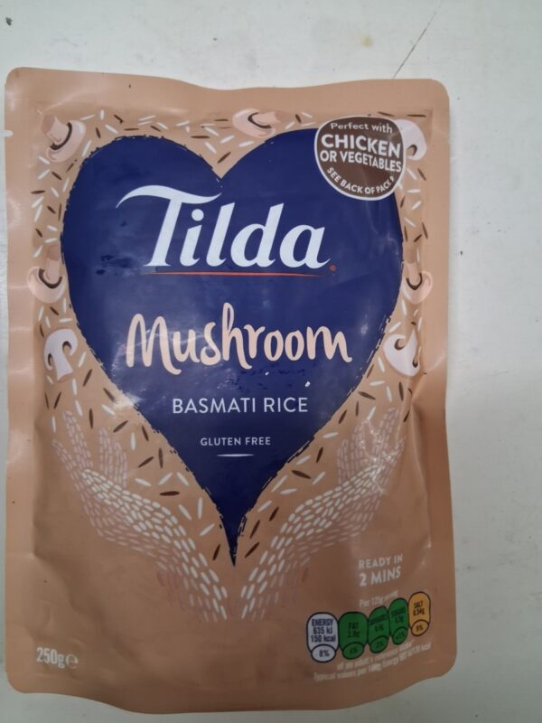 Mushroom Basmati Rice