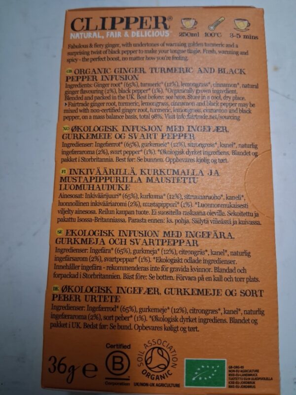 Ginger and Turmeric Tea - Image 2