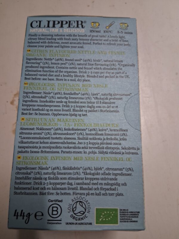 Citrus, Nettle and Fennel Tea - Image 2