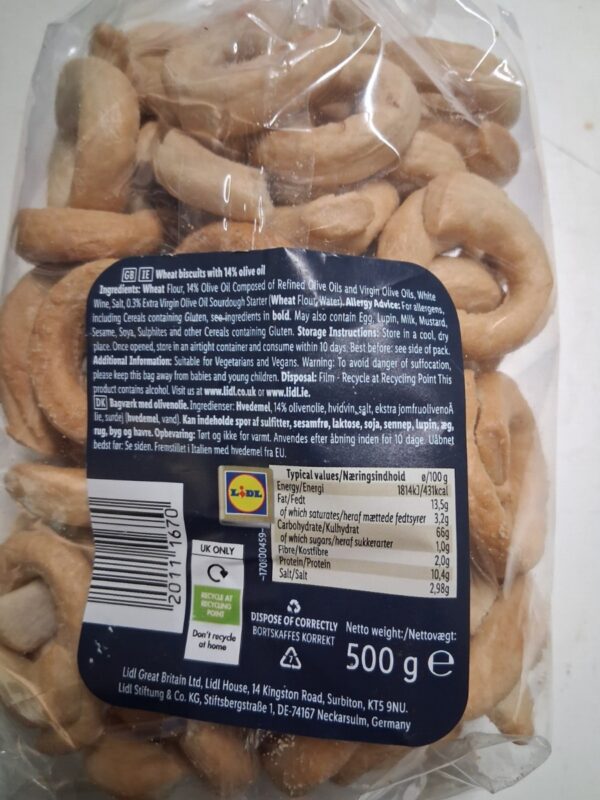 Tarallini With Olive Oil - Image 2