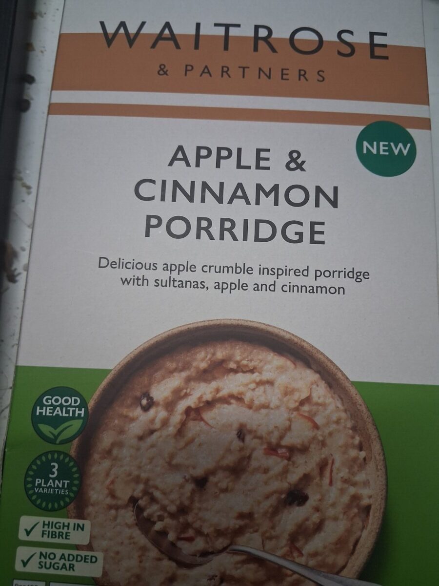 Apple & Cinnamon Porridge