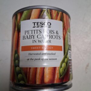 Petits Pois & Baby Carrots in Water