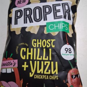 Ghost Chilli and Yuzu Chickpea Crisps