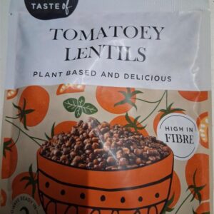 Tomatoey Lentils