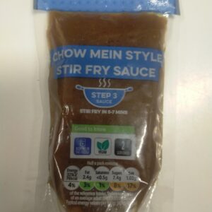 Chow Mein Stir Fry Sauce