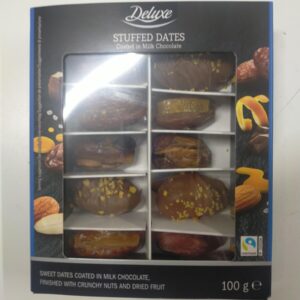 Milk Chocolate Coated Stuffed Dates