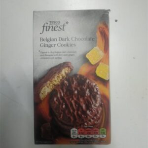 Belgian Dark Chocolate Ginger Cookies