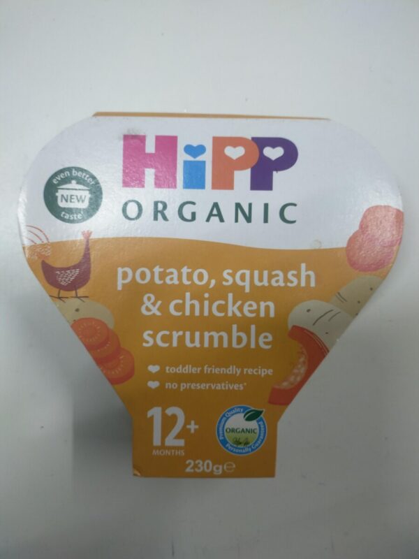 Potato, Squash & Chicken Scrumble