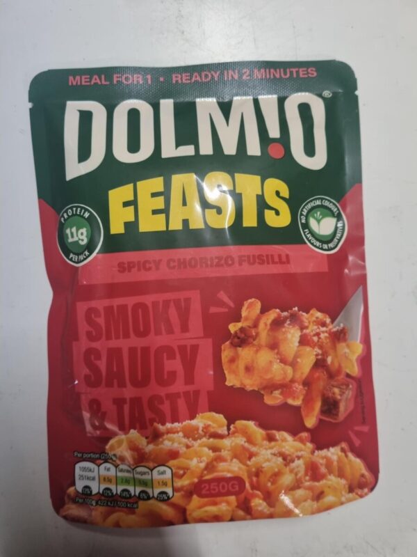 Dolmio Spicy Chorizo Fusilli