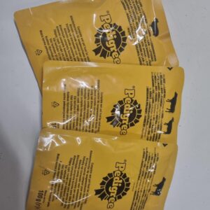 Pedigree Wet Food x3