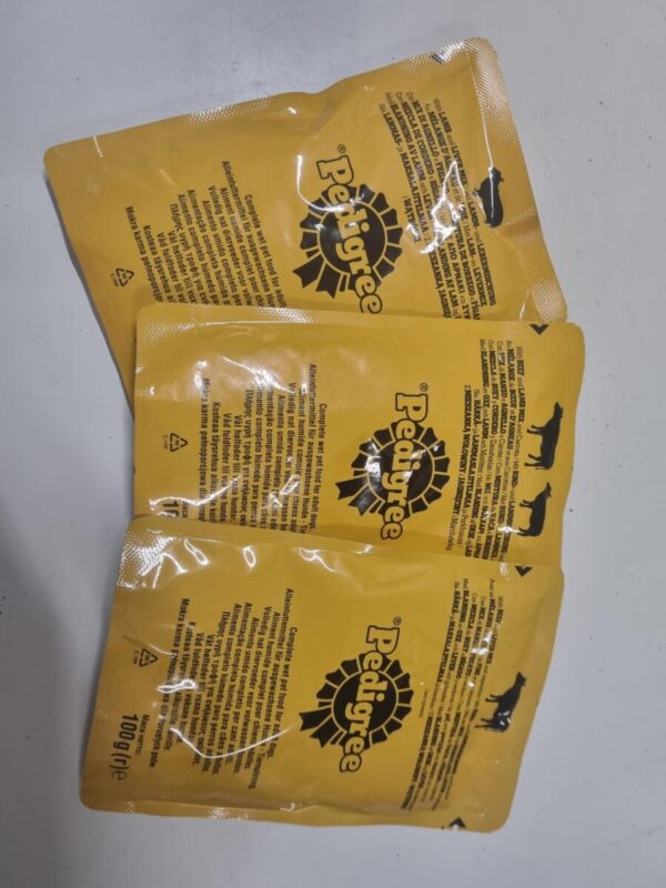 Pedigree Wet Food x3