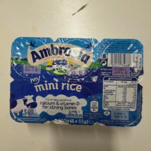 Mini Rice Pudding
